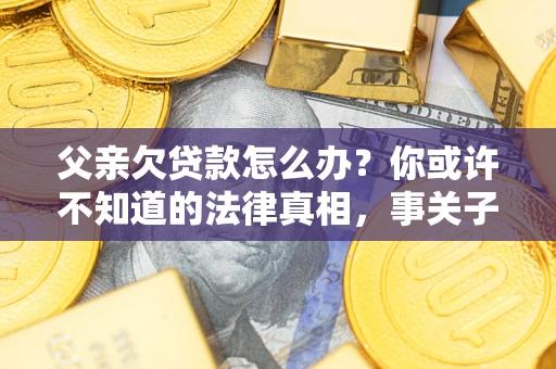 北京父亲欠贷款怎么办？你或许不知道的法律真相，事关子女未来