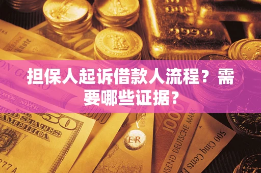 北京担保人起诉借款人流程？需要哪些证据？