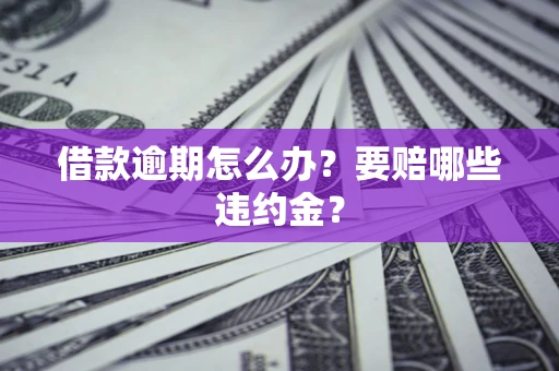 北京借款逾期怎么办？要赔哪些违约金？